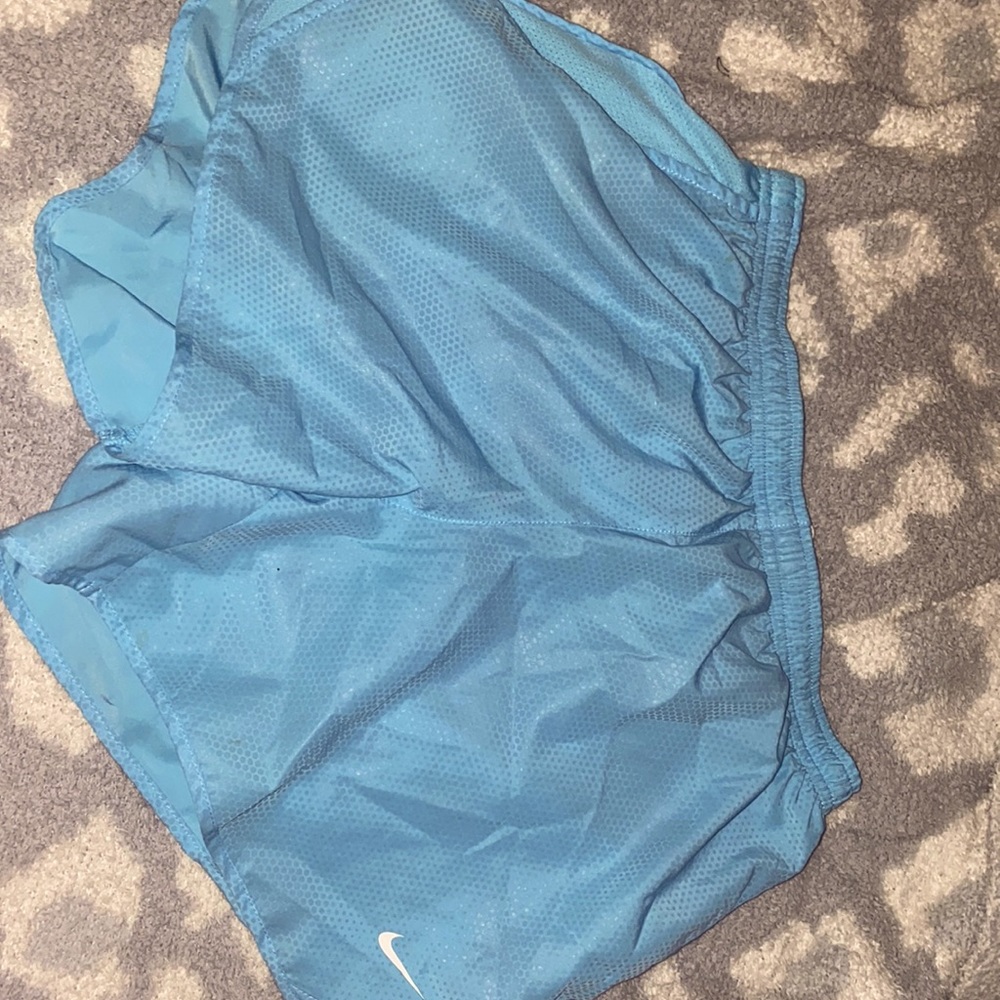 Blue Nike Dri-fit shorts